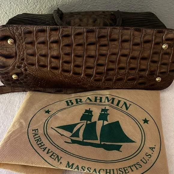 Vintage Pecan Brahmin Bag - Picture 4 of 5